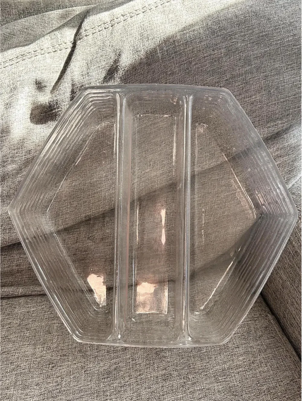 Longaberger 14” Generations Basket Divided Hard Plastic Protector #42676